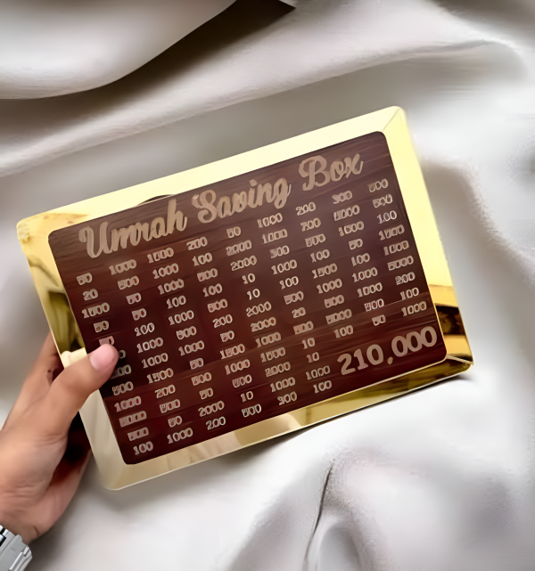 Umrah Saving Box – Box For Umrah Saving - 210,000
