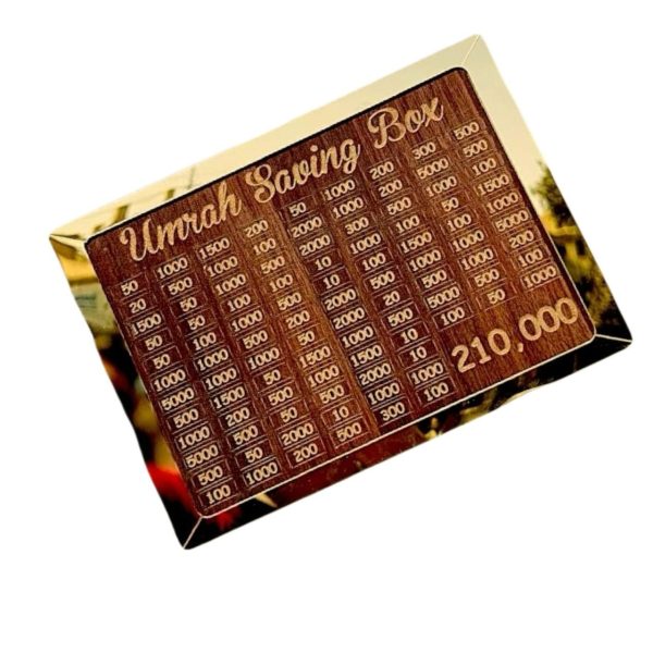 Umrah Saving Box – Box For Umrah Saving - 210,000