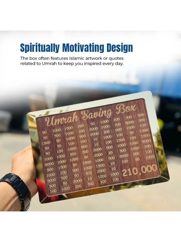 Umrah Saving Box – Box For Umrah Saving - 210,000